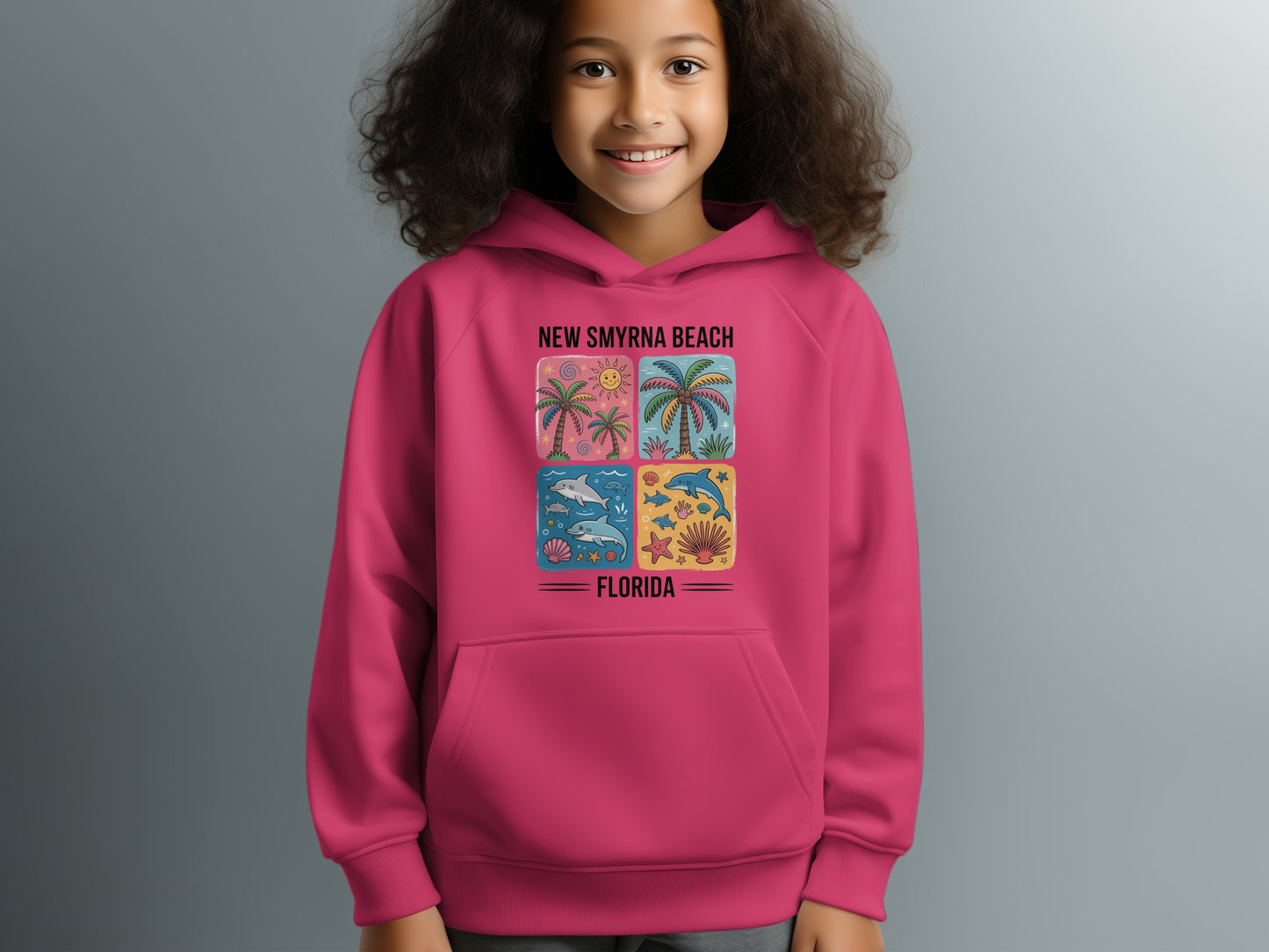 New Smyrna Beach Florida Graphic Hoodie product type