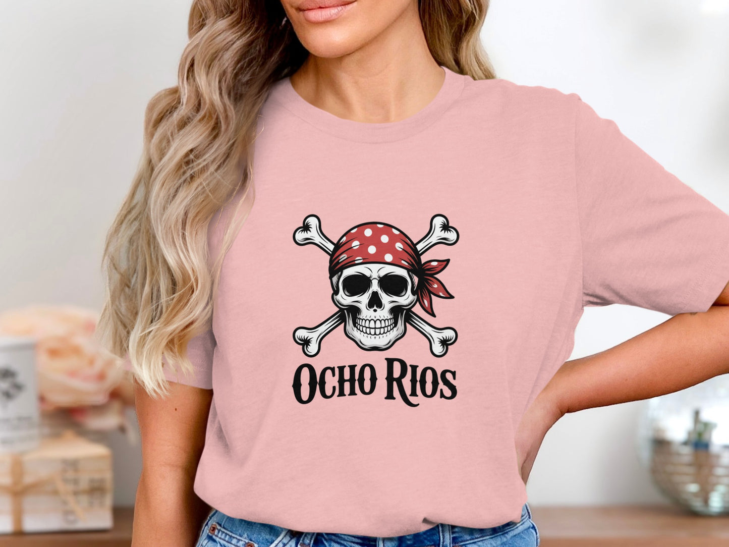 Ocho Rios Skull and Crossbones Graphic T-Shirt product type