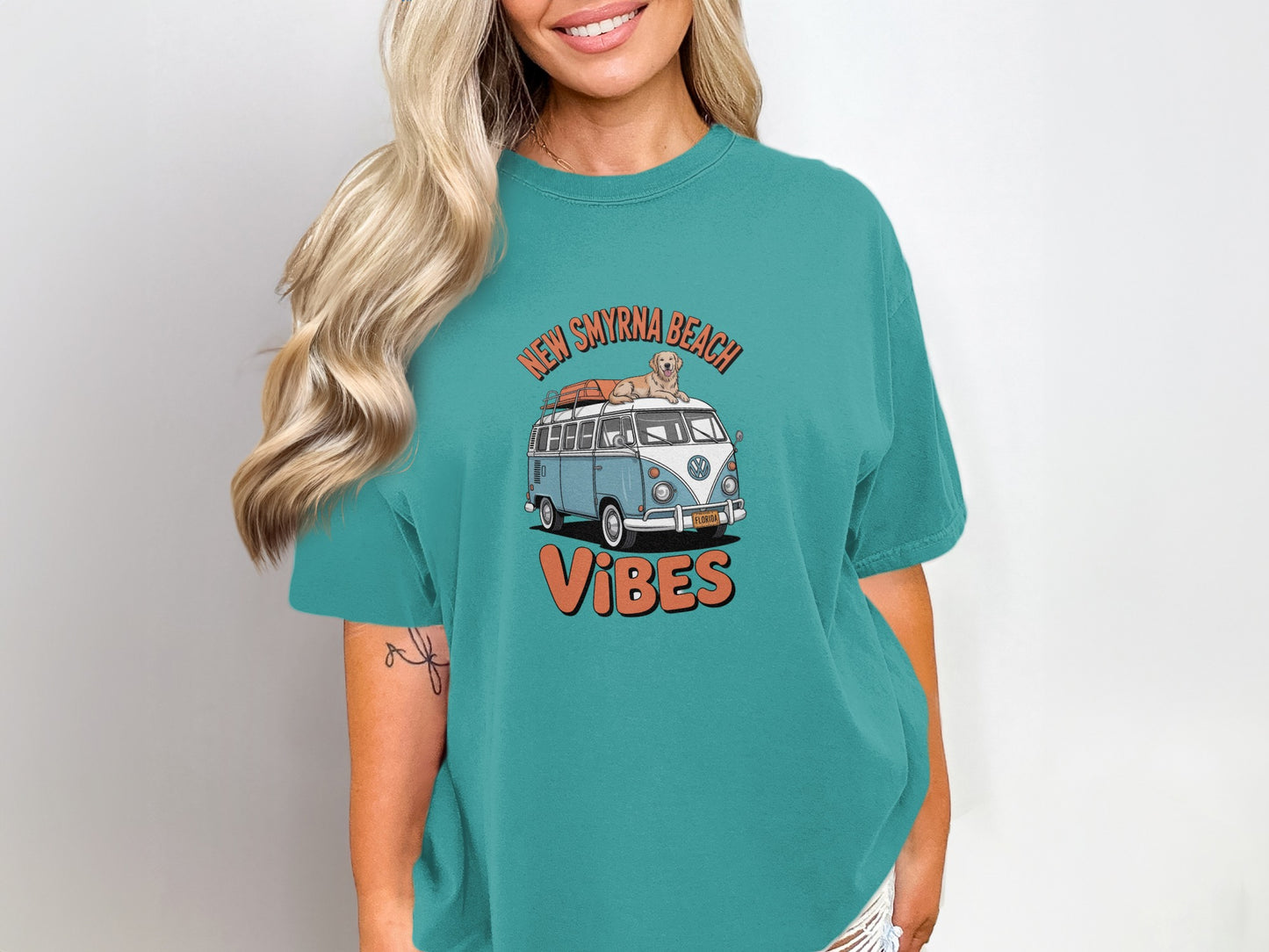 New Smyrna Beach Vibes Graphic Tee product
