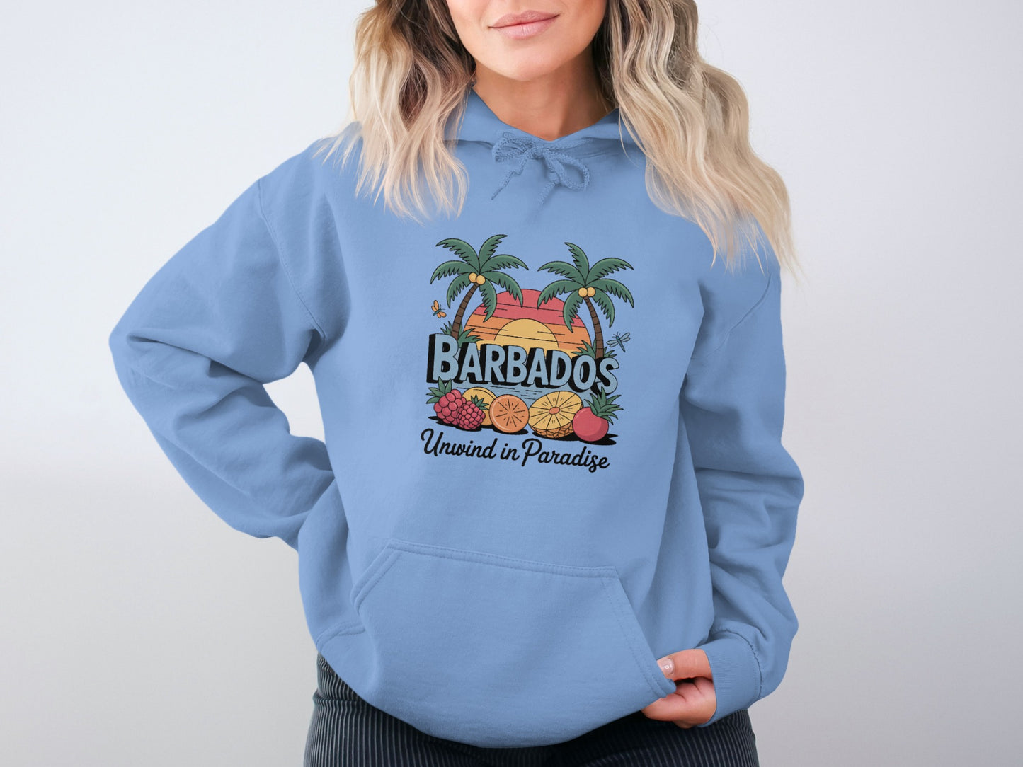 Barbados Unwind in Paradise Design Hoodie Product