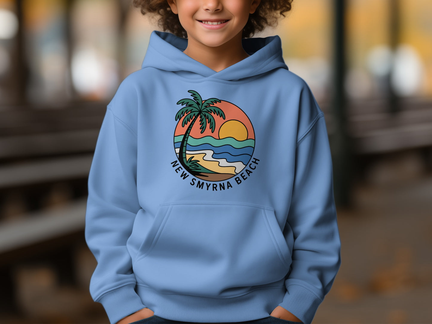 New Smyrna Beach Design Youth Hoodie product