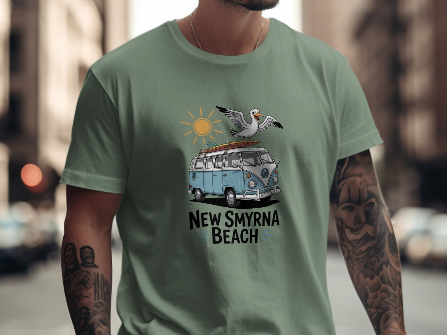 New Smyrna Beach Graphic Casual Tee product