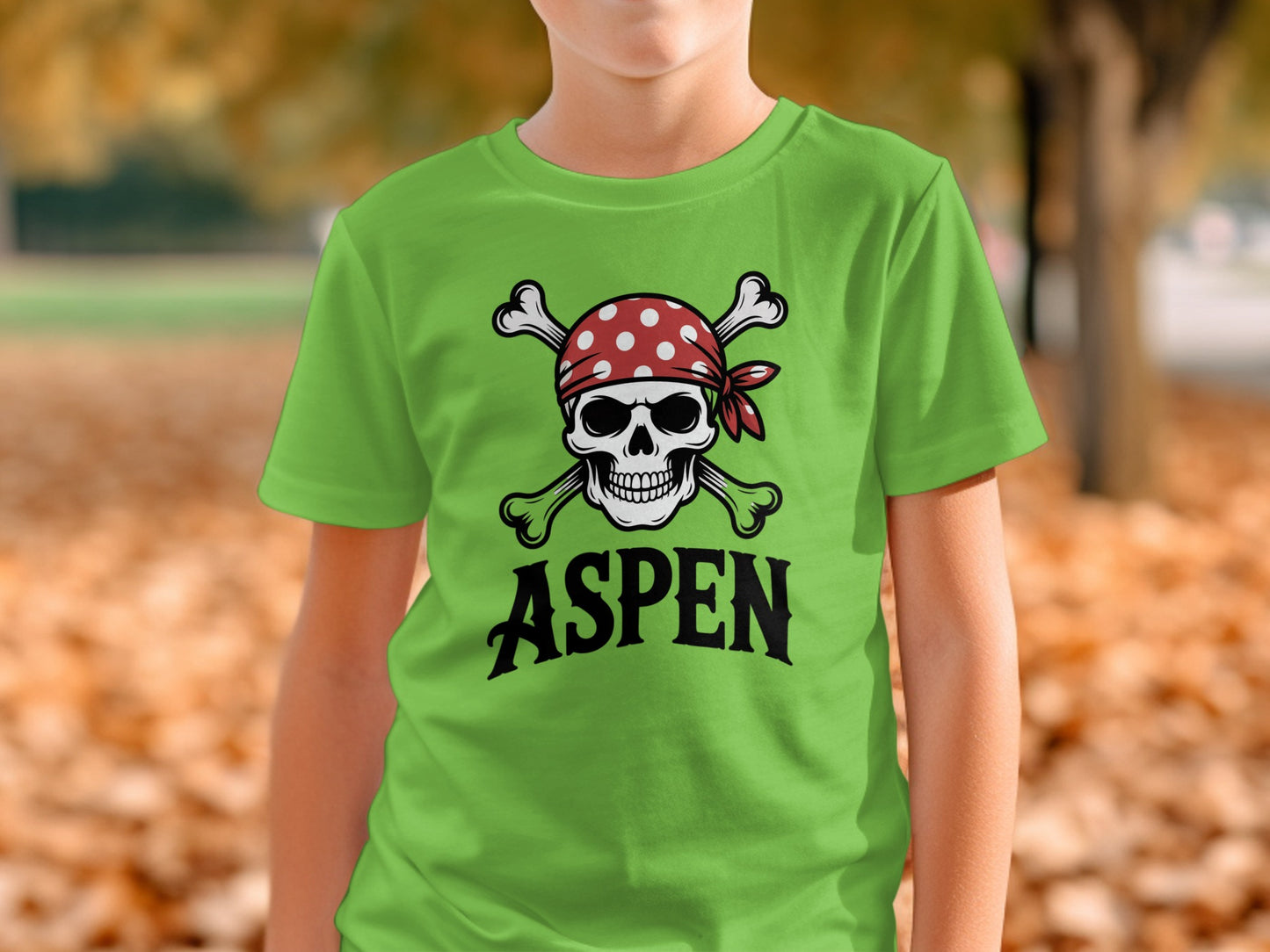 Aspen Pirate Skull and Crossbones Graphic T-shirt