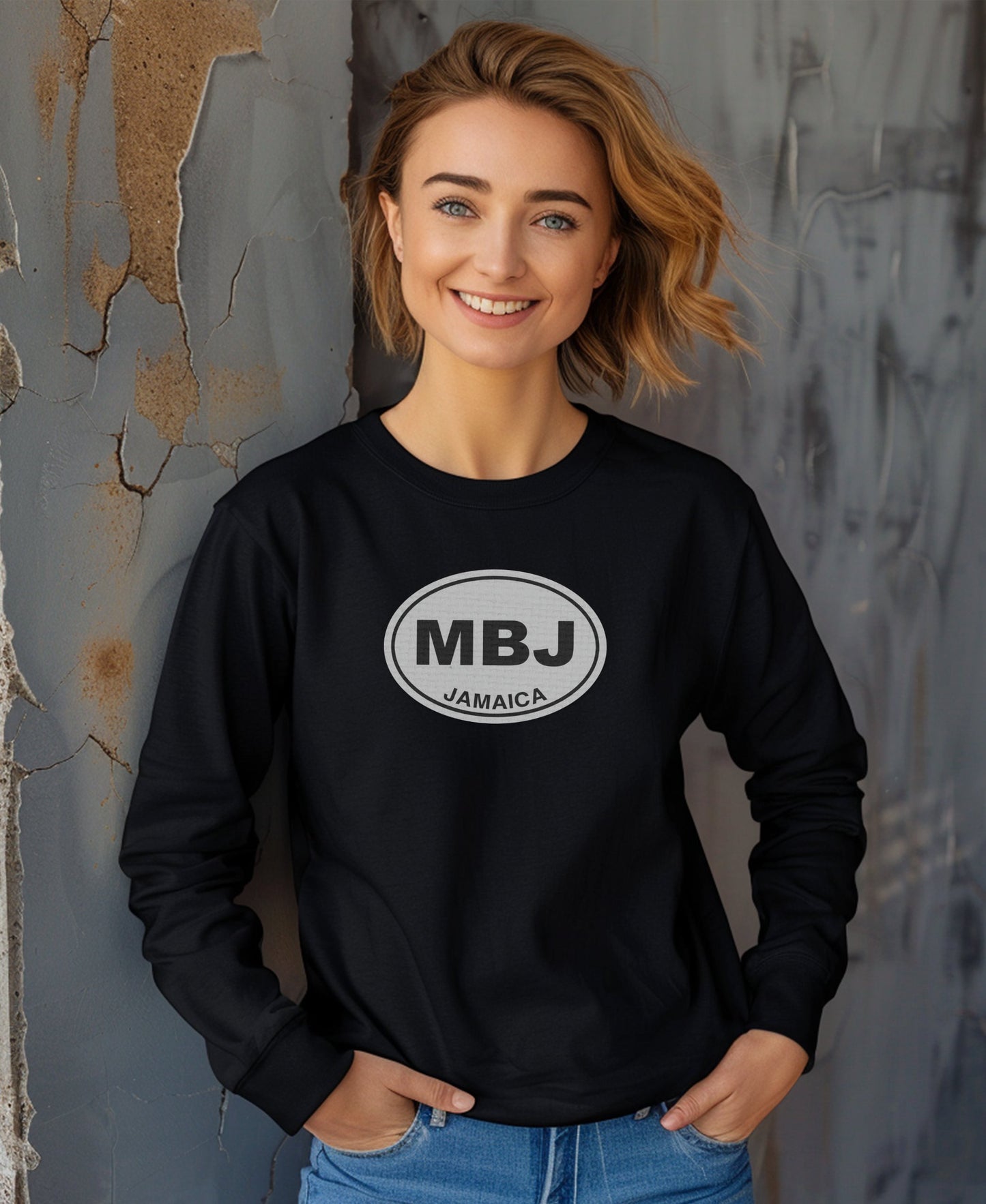 MBJ Jamaica Long Sleeve Graphic Sweatshirt product type