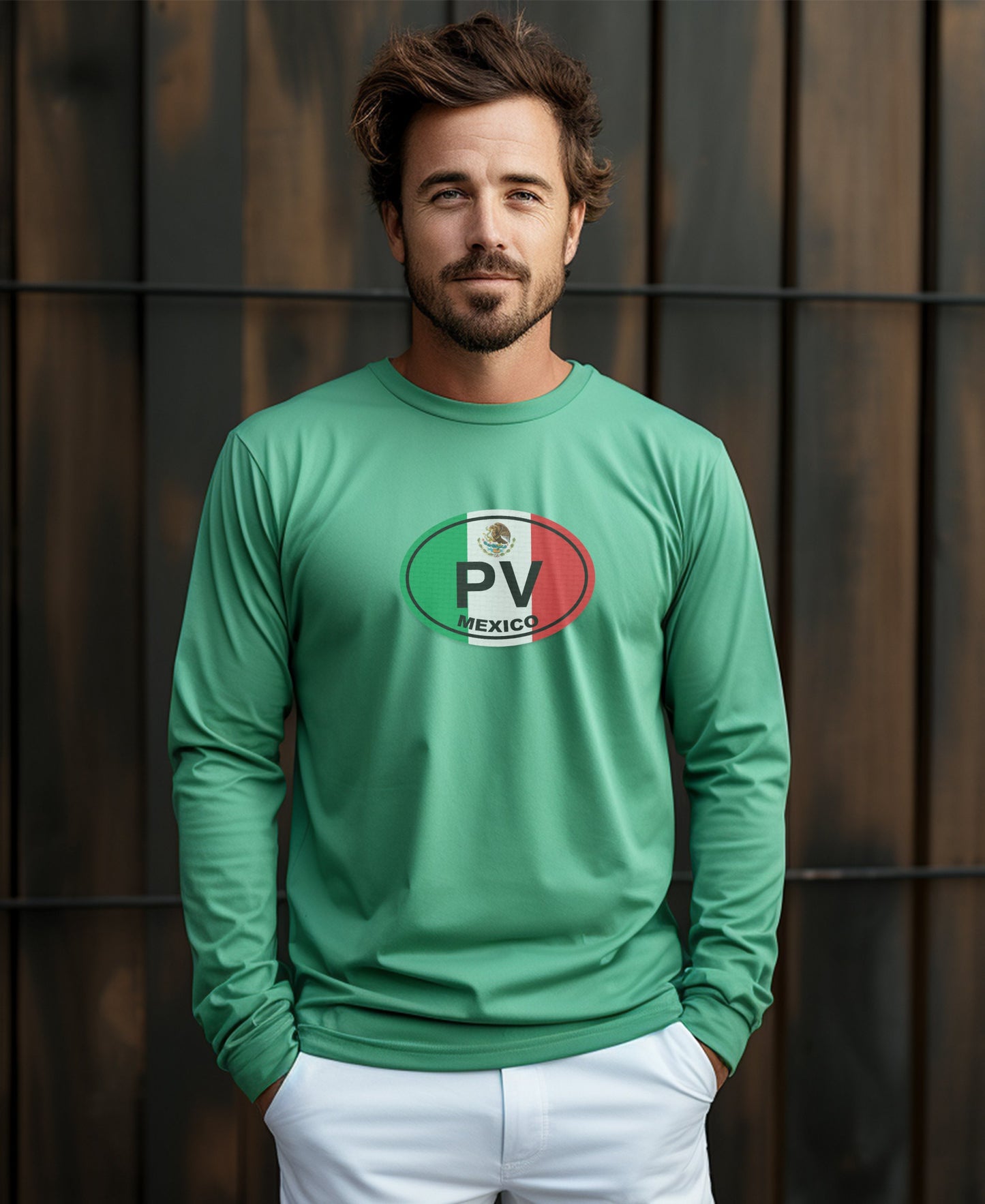 Puerto Vallarta Day of the Dead Parades and Pacific Sunsets Mens Long Sleeve T Shirt