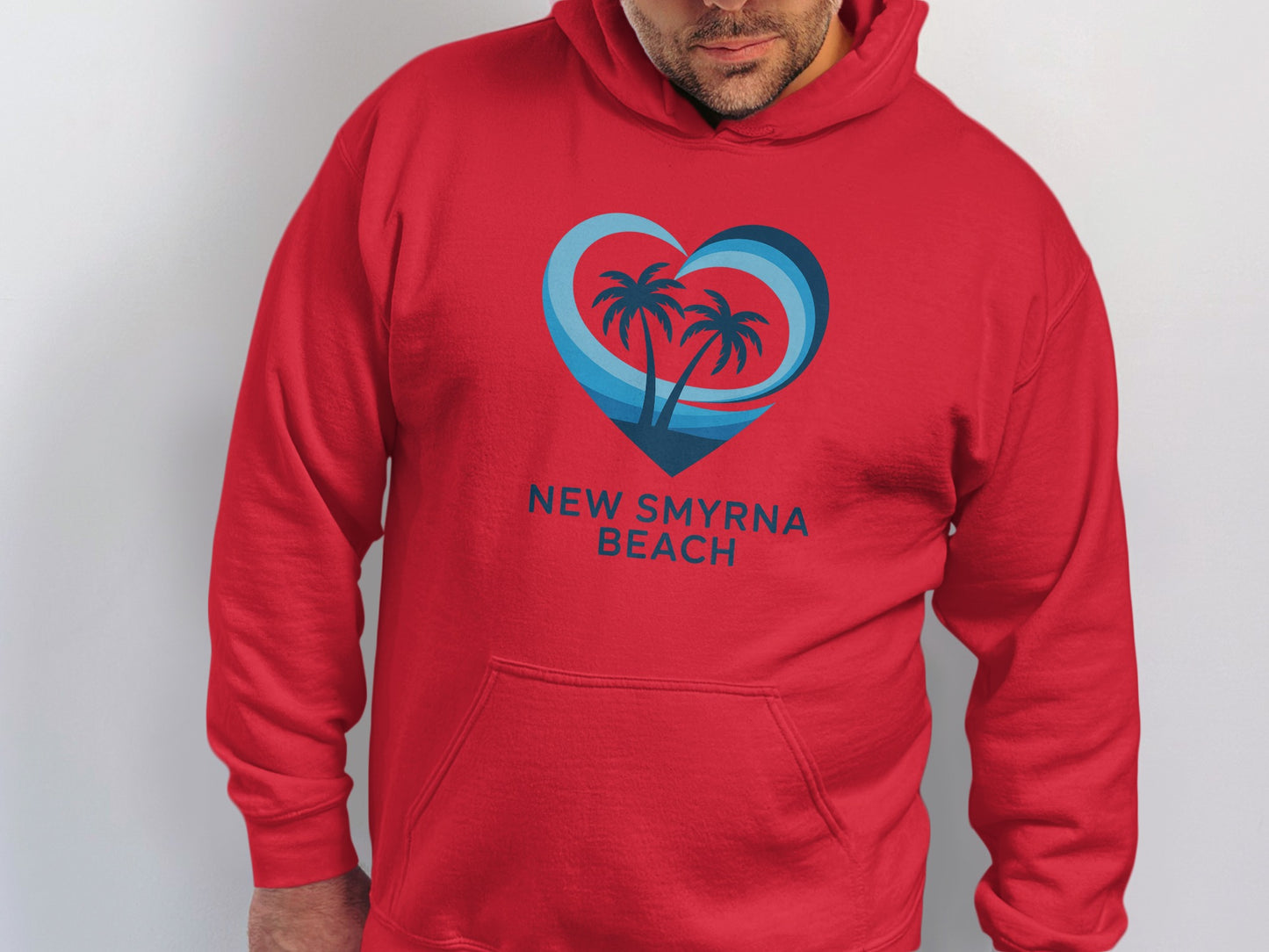 New Smyrna Beach Palm Heart Hoodie product