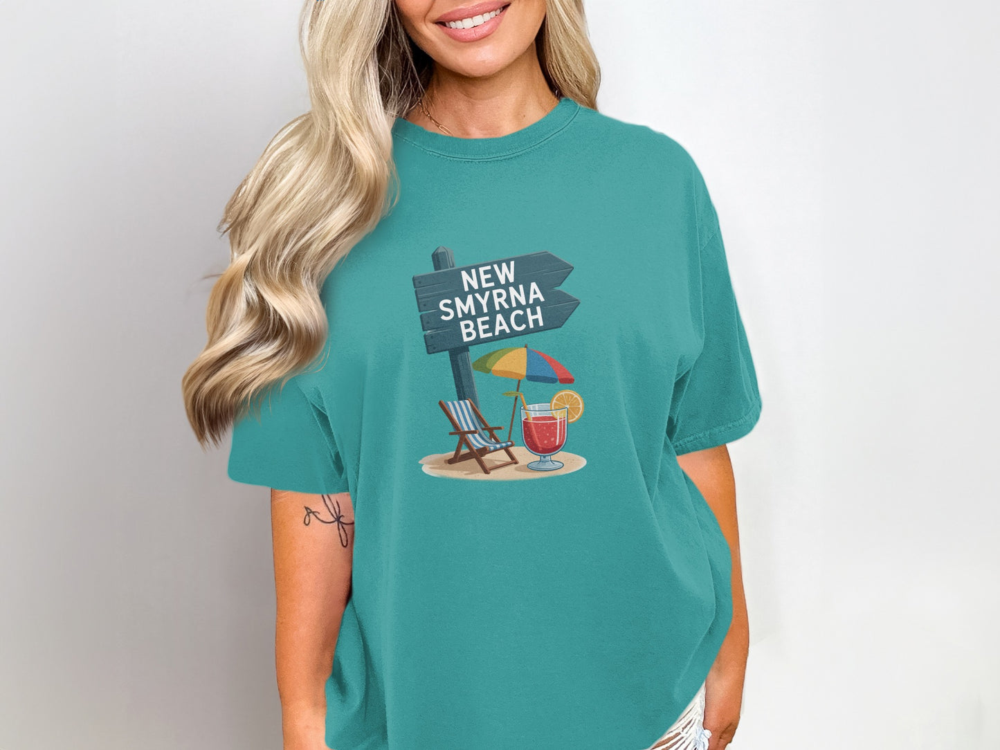 New Smyrna Beach Graphic Tee Relaxed Fit T-shirt product