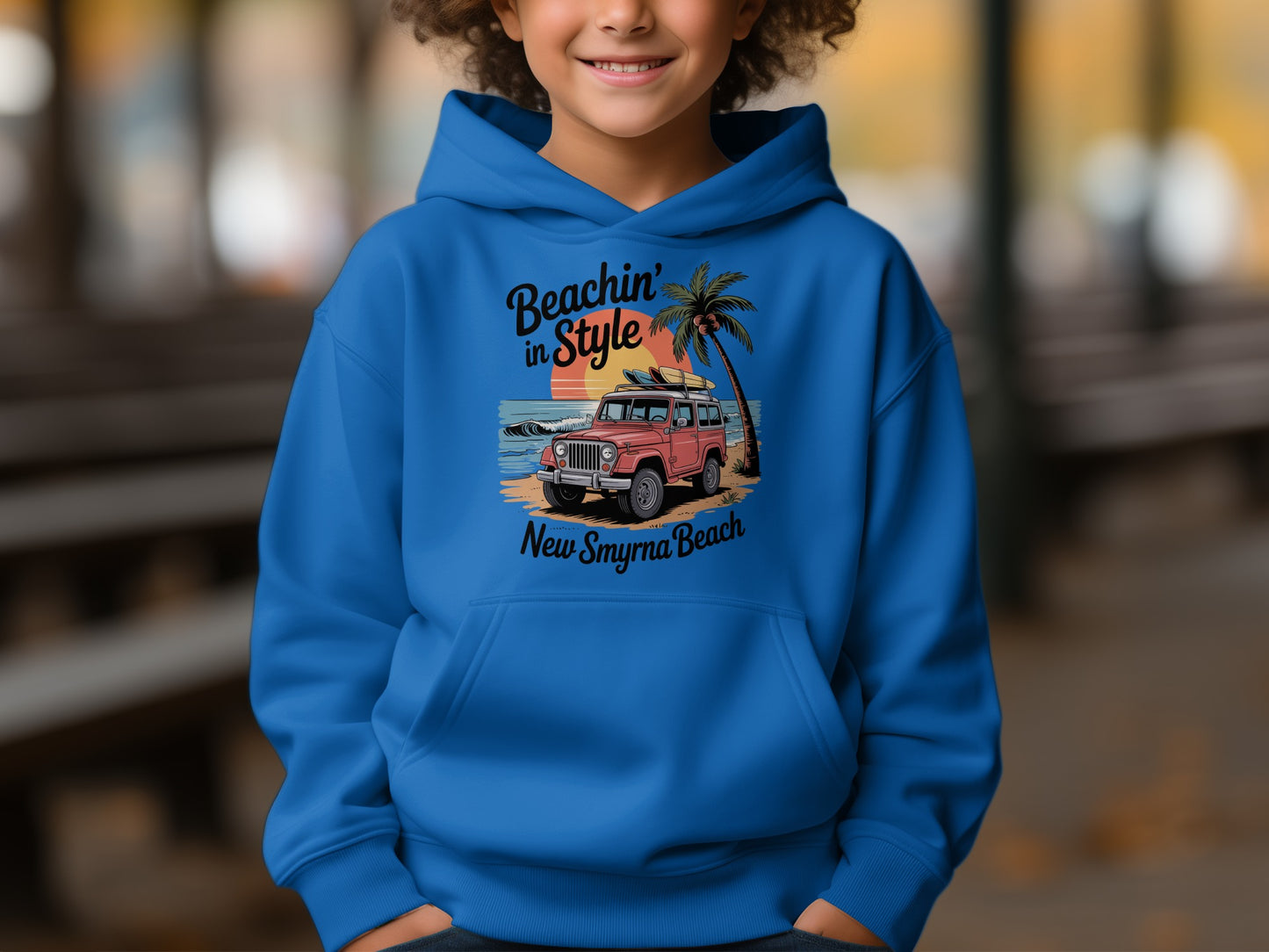 Beachin' in Style New Smyrna Beach Hoodie product