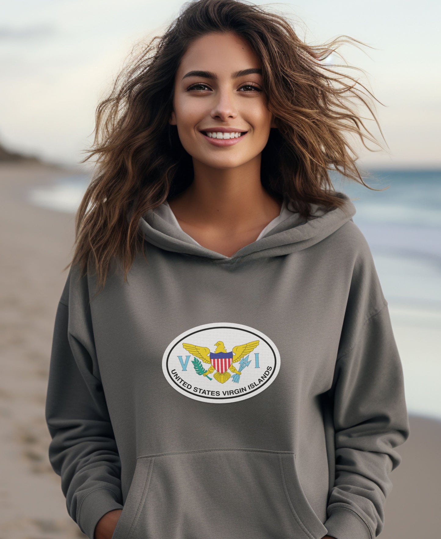 United States Virgin Islands Hoodie for Stylish Comfort product
