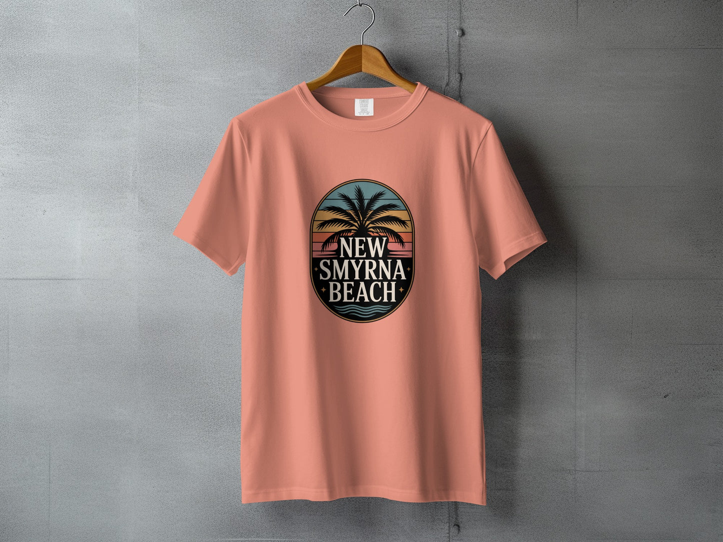 New Smyrna Beach Palm Trees Graphic T Shirt product