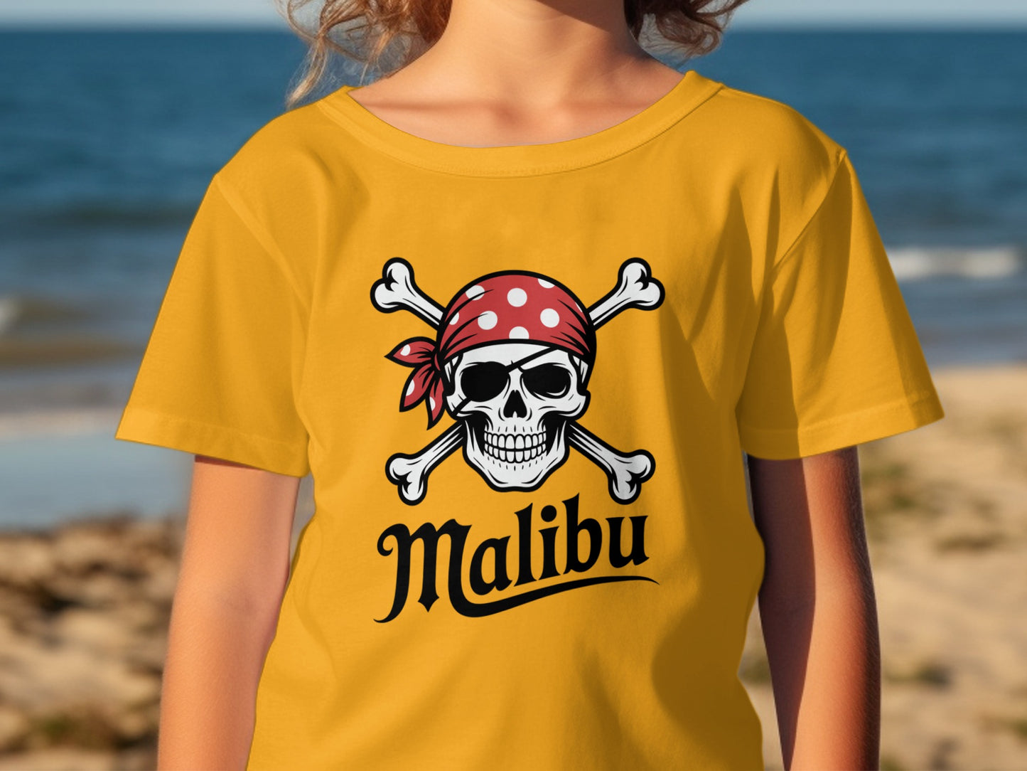Kids Pirate Skull Graphic Graphic Tee Shirt product