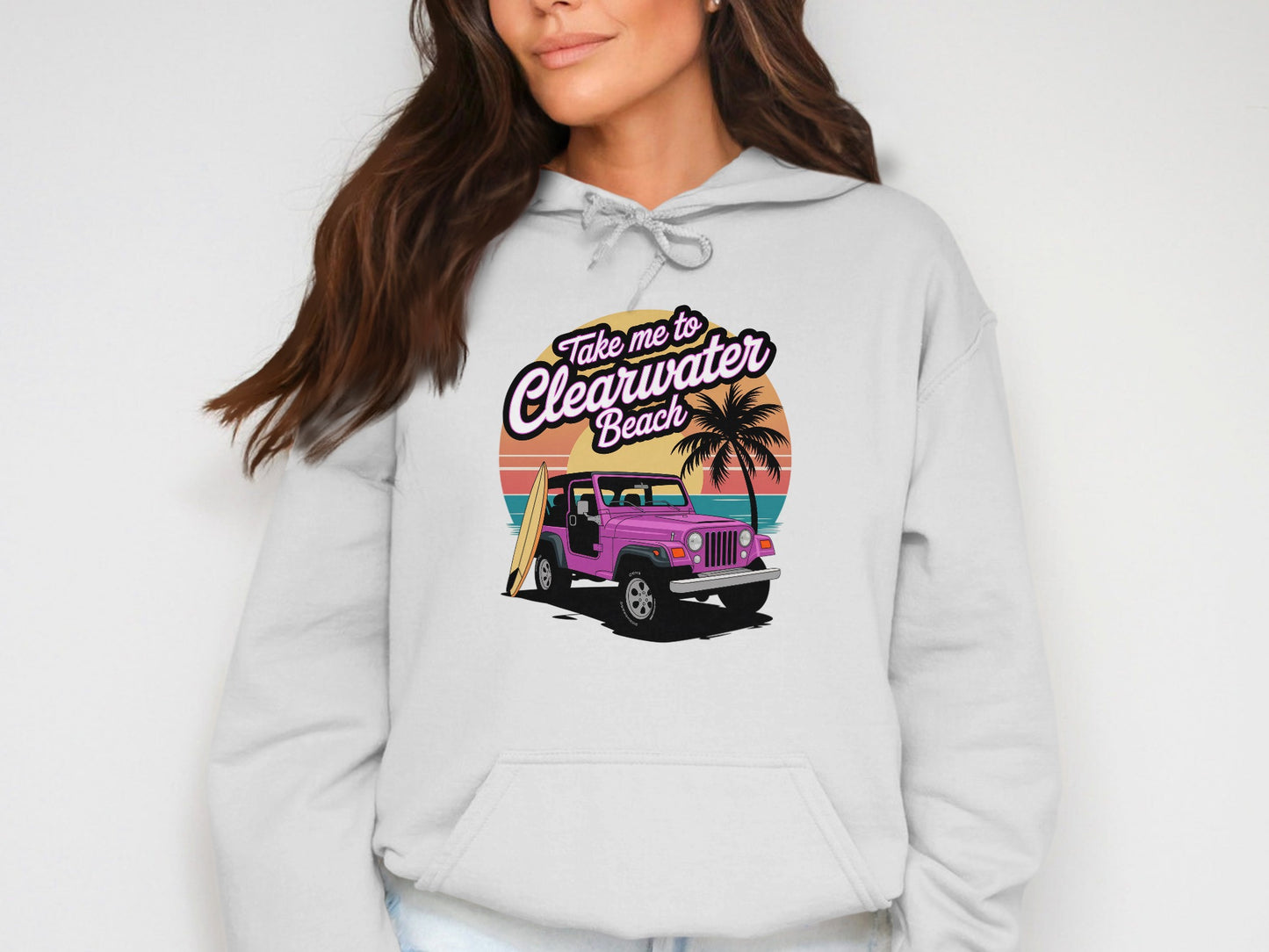Take me to Clearwater Beach hoodie product type