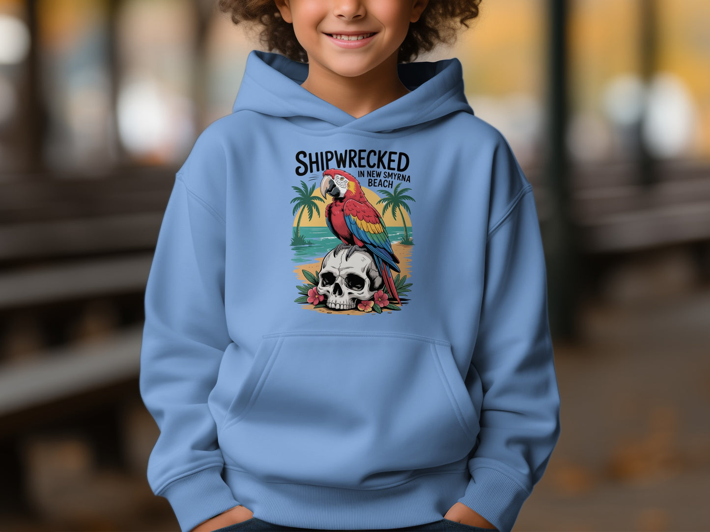 Shipwrecked in New Smyrna Beach Graphic Hoodie product