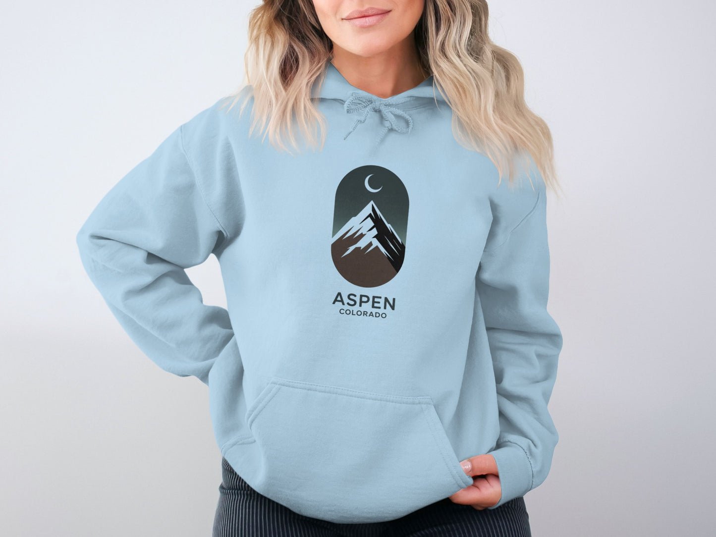 Aspen Colorado Mountain Design Hoodie product