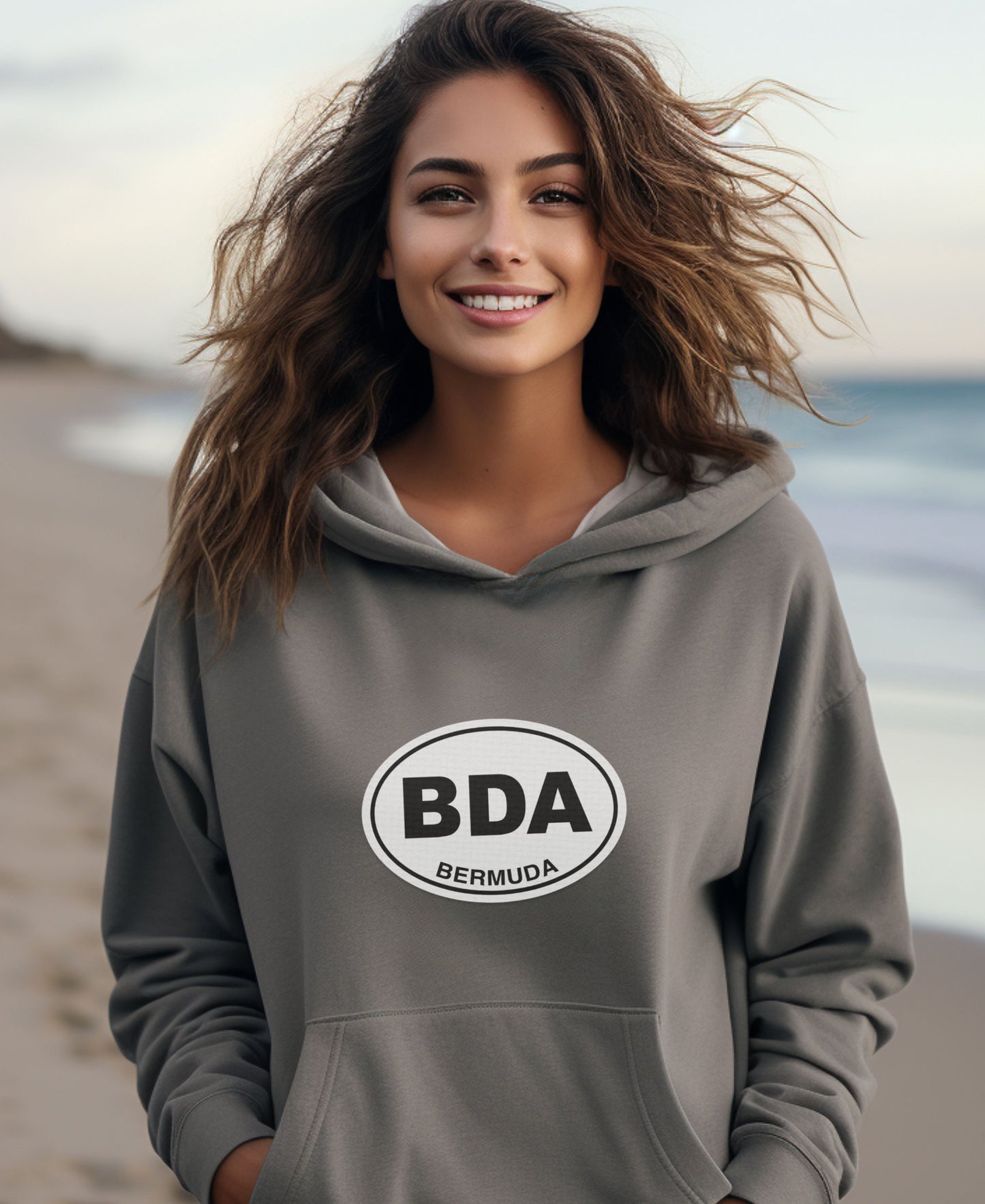 Bermuda Island Style & Sun Escape Womens Hoodie