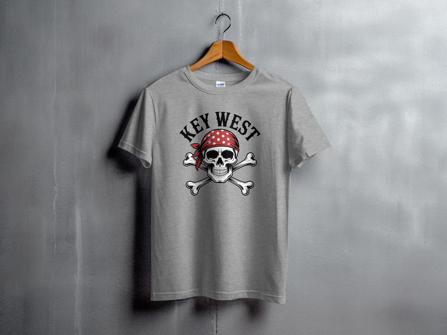Key West Skull and Crossbones Graphic T-Shirt product