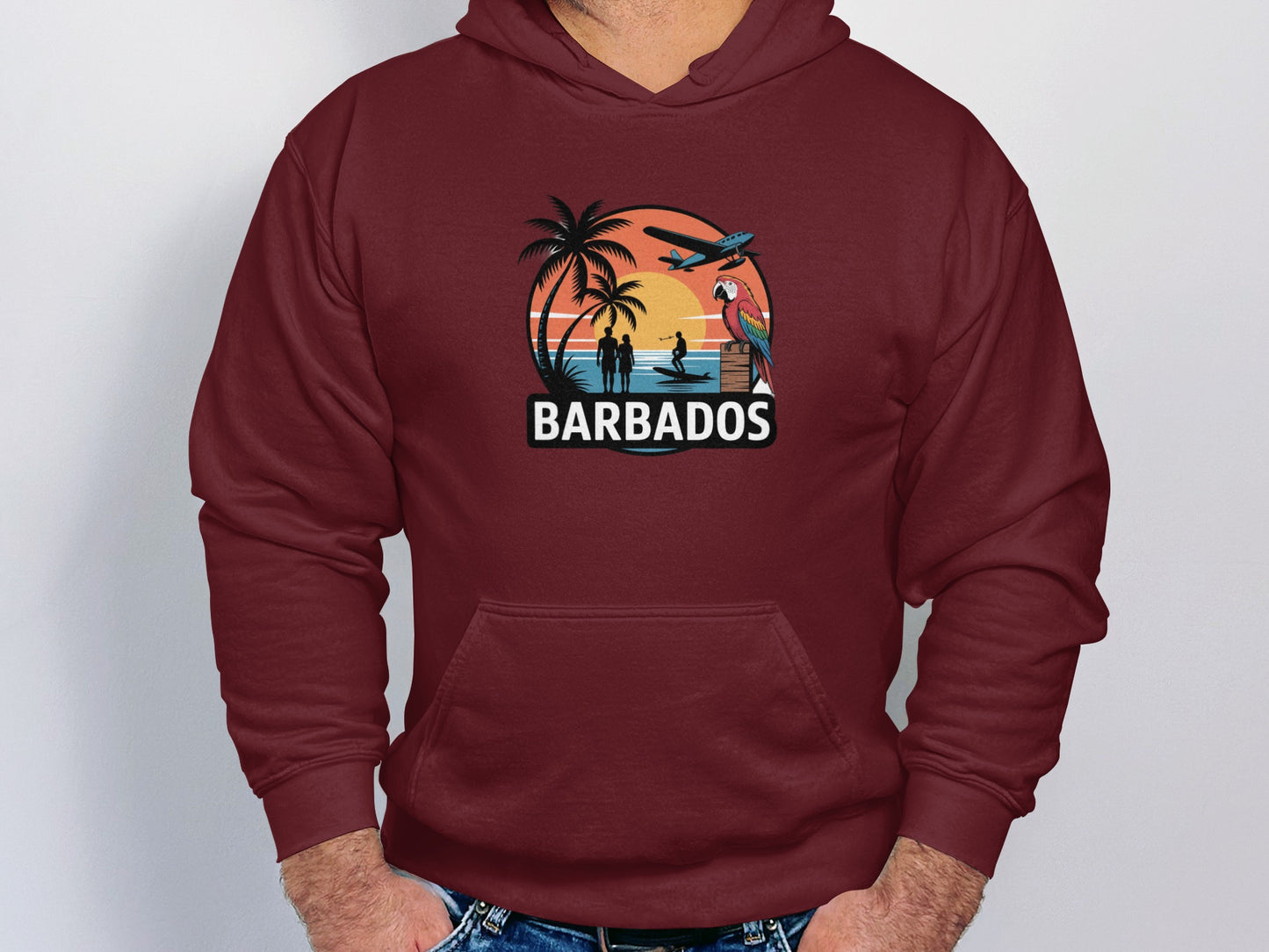 Barbados Sunset Beach Vacation Hoodie product