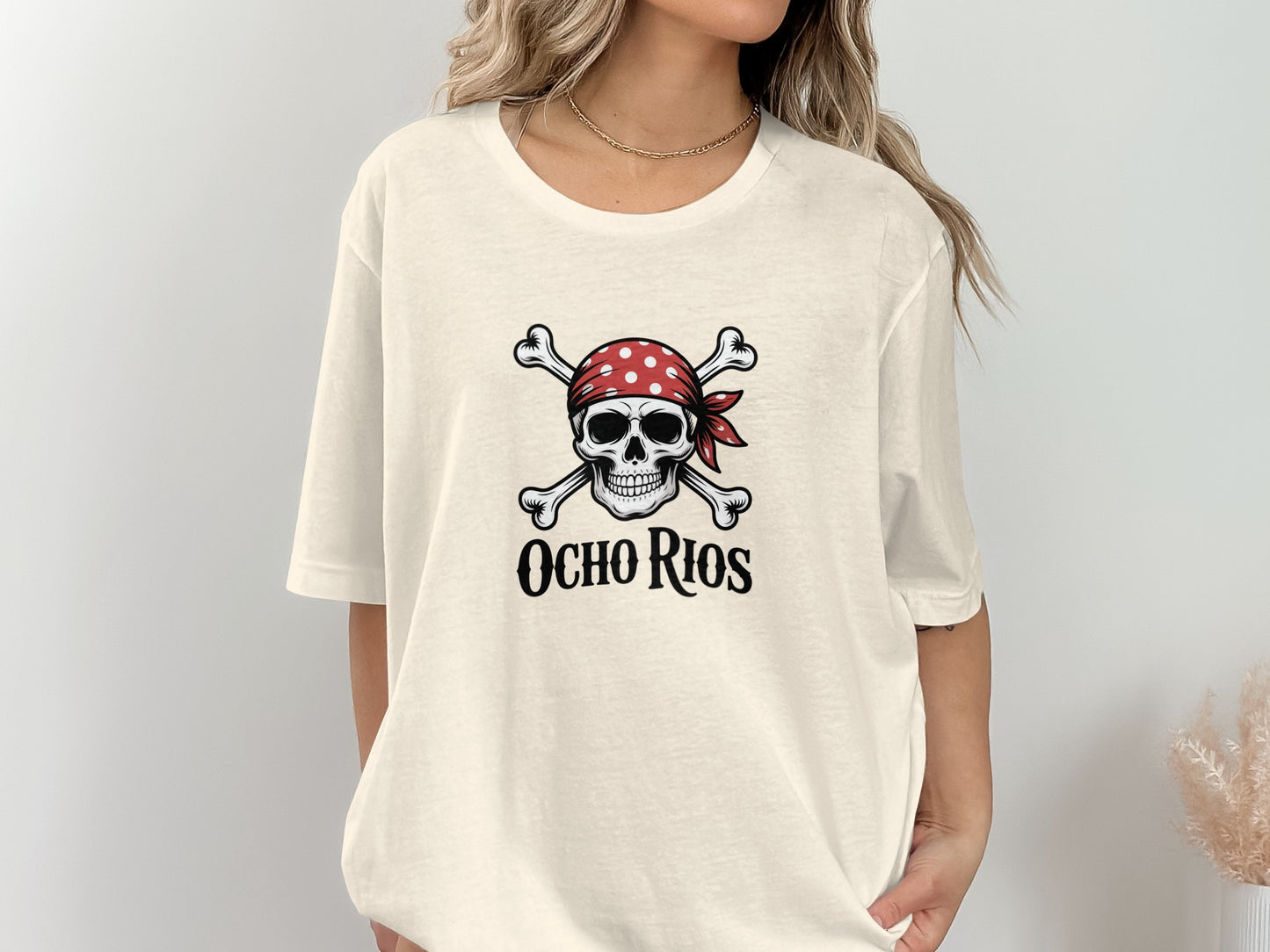 Ocho Rios Pirate Skull and Crossbones Graphic product type