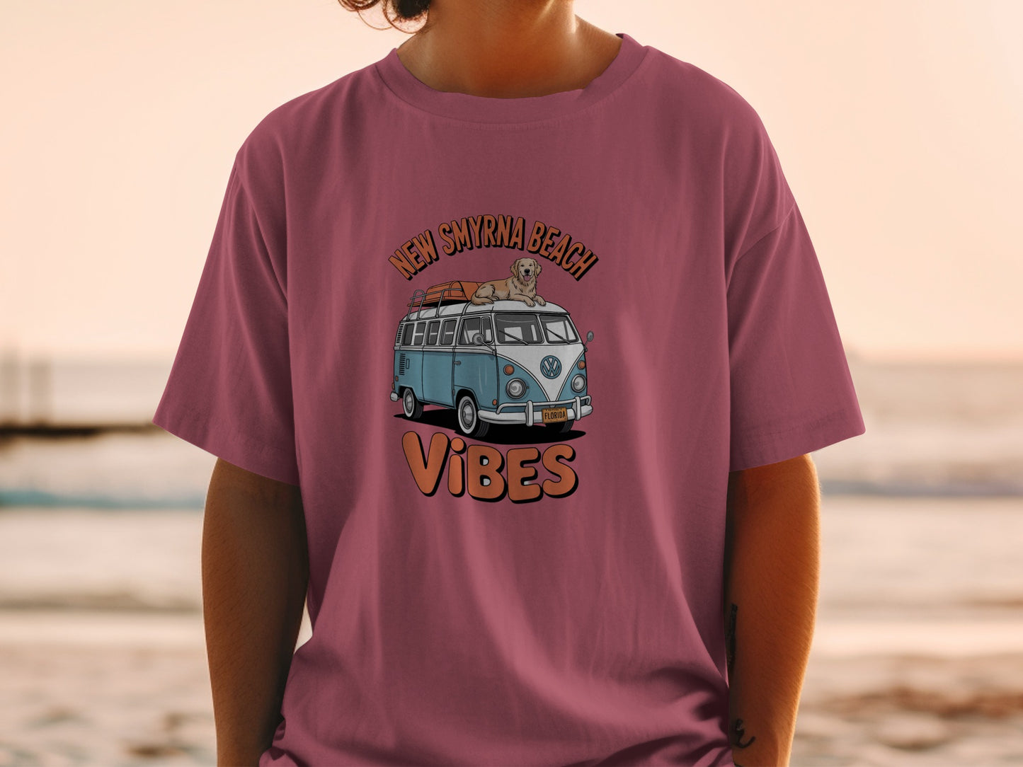 New Smyrna Beach Vibes Graphic T-Shirt product