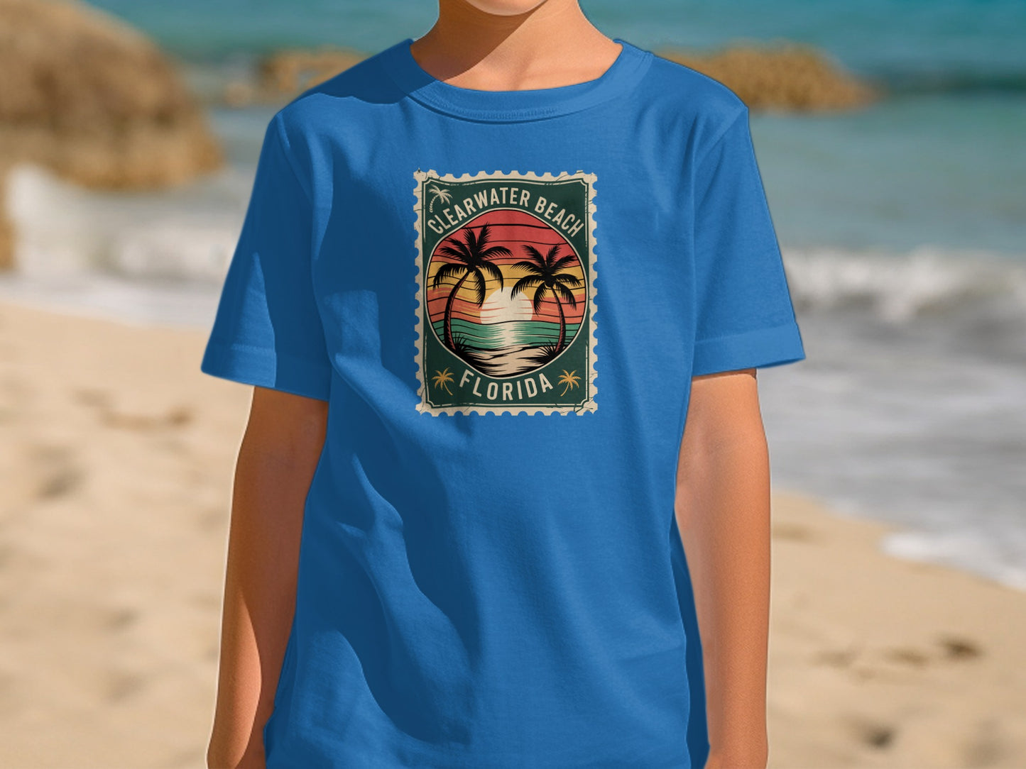Clearwater Beach Florida Scenic T Shirt product