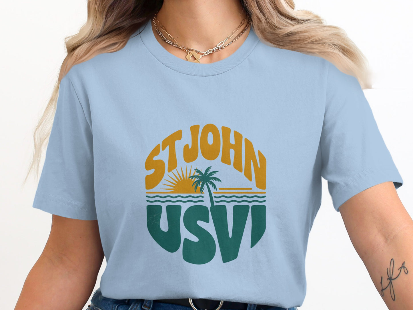 St John USVI Graphic Tee Ideal for Casual Wear product