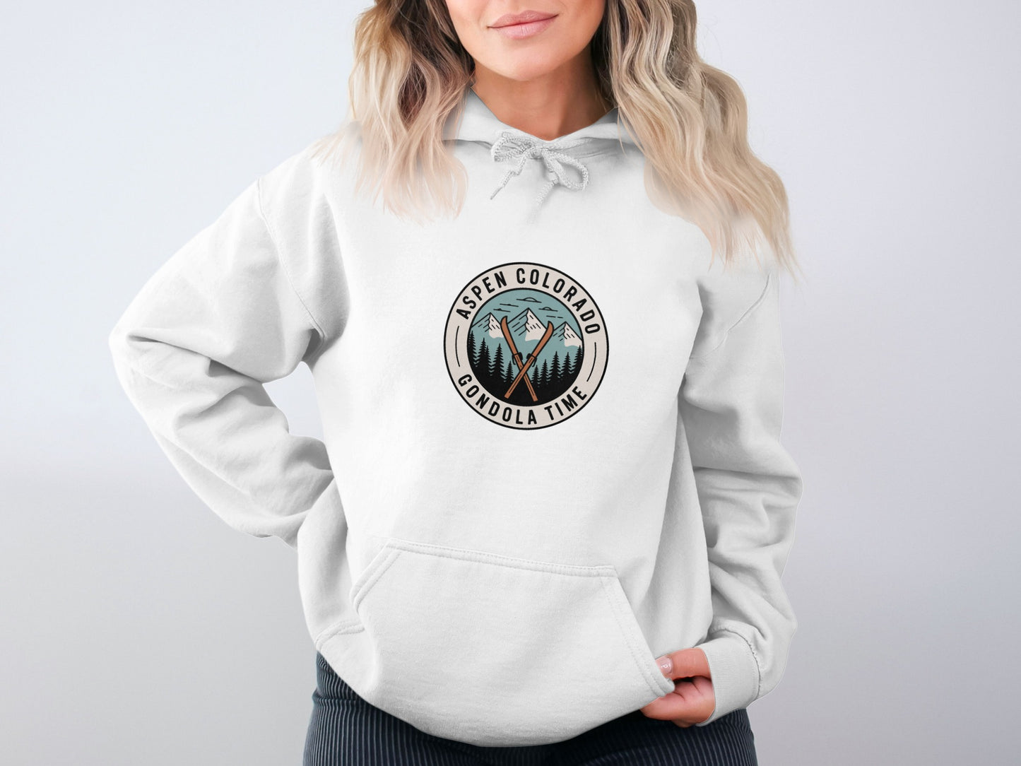 Aspen Colorado Gondola Time Hoodie product