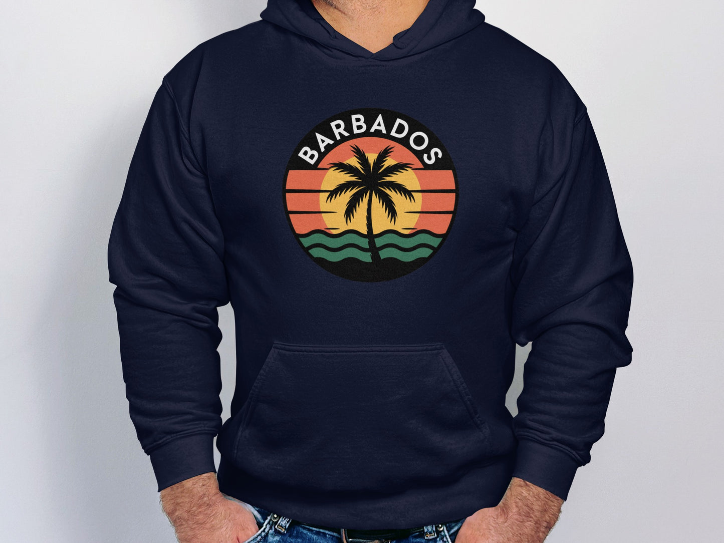 Barbados Sunset Design Unisex Hoodie product