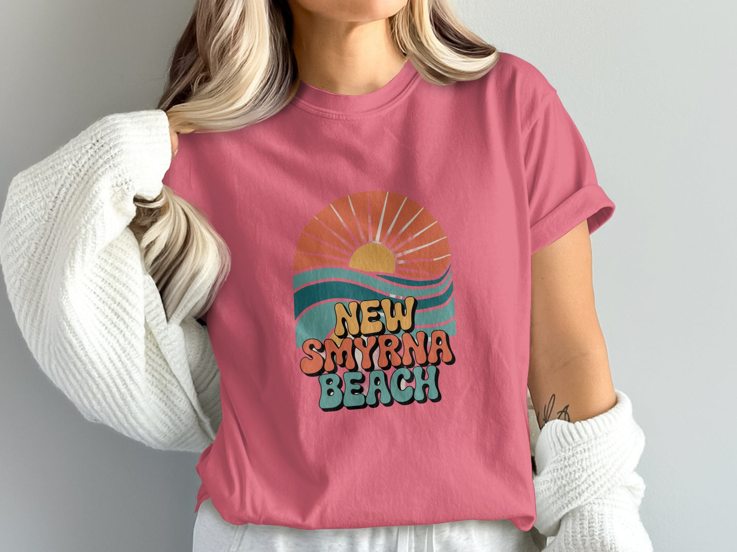 New Smyrna Beach Graphic Tee Unique Summer product