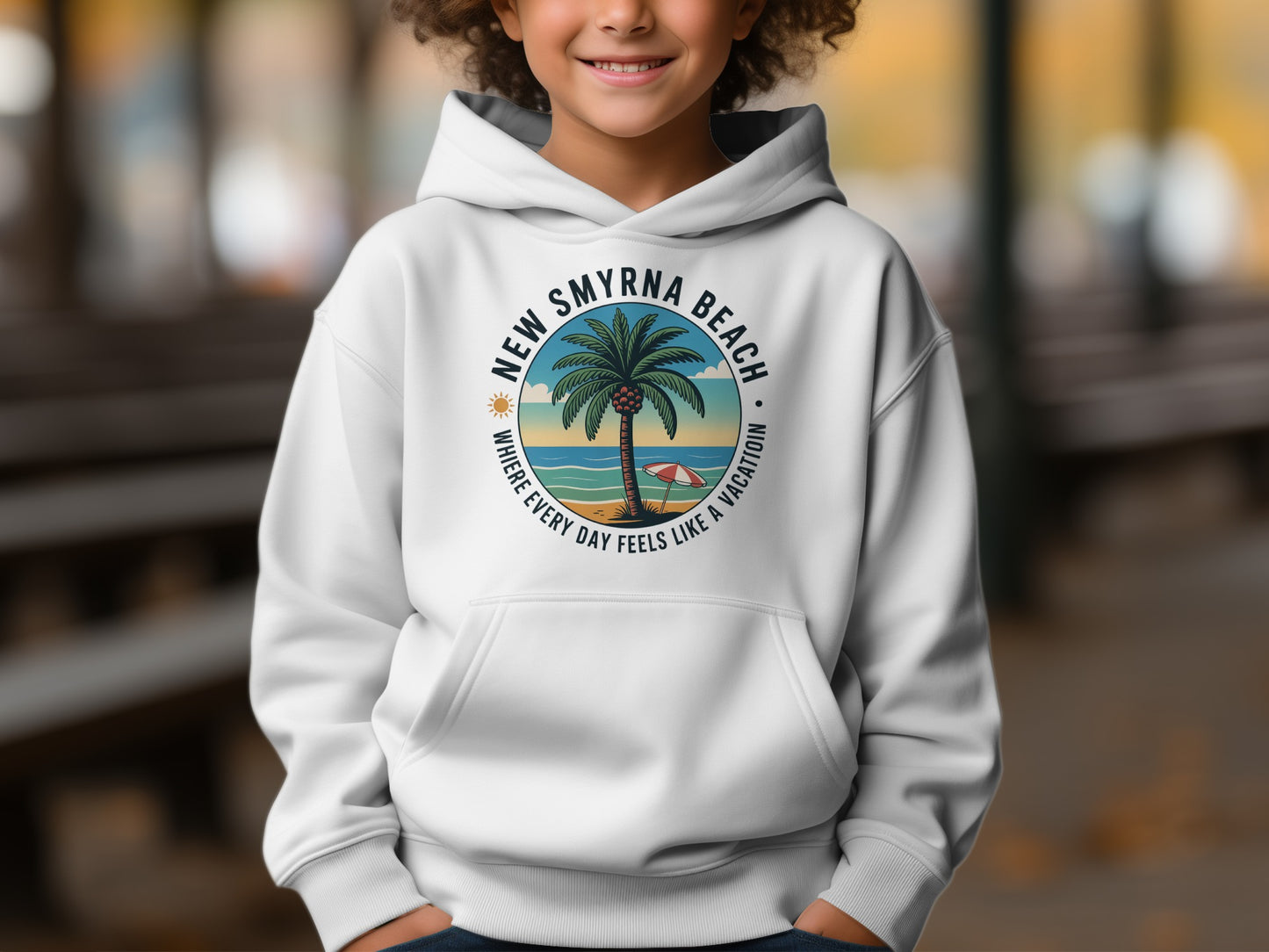New Smyrna Beach Vacation Hoodie product type
