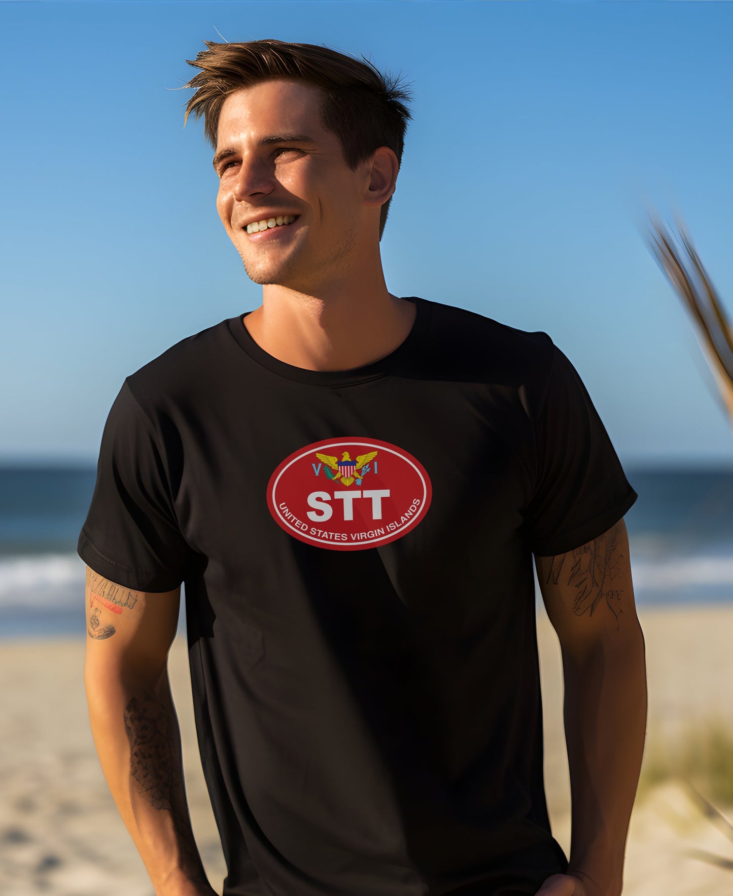 United States Virgin Islands STT graphic shirt product