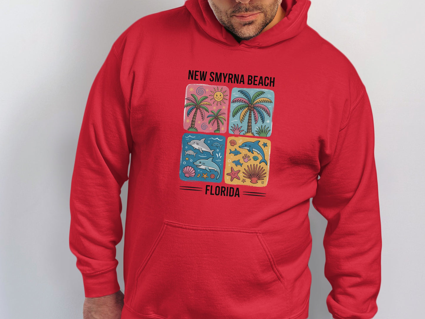 New Smyrna Beach Florida Graphic Hoodie product