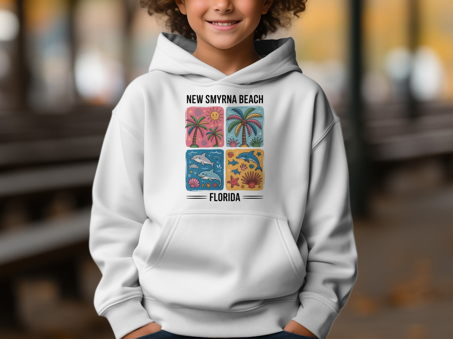 New Smyrna Beach Florida Themed Hoodie product