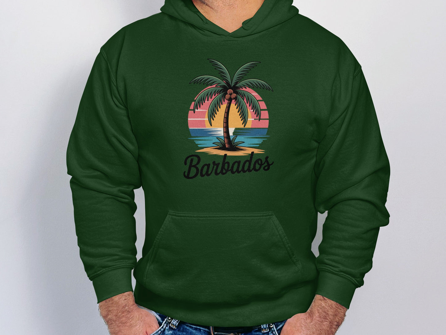 Stunning Barbados Island Sunset Graphic Hoodie product