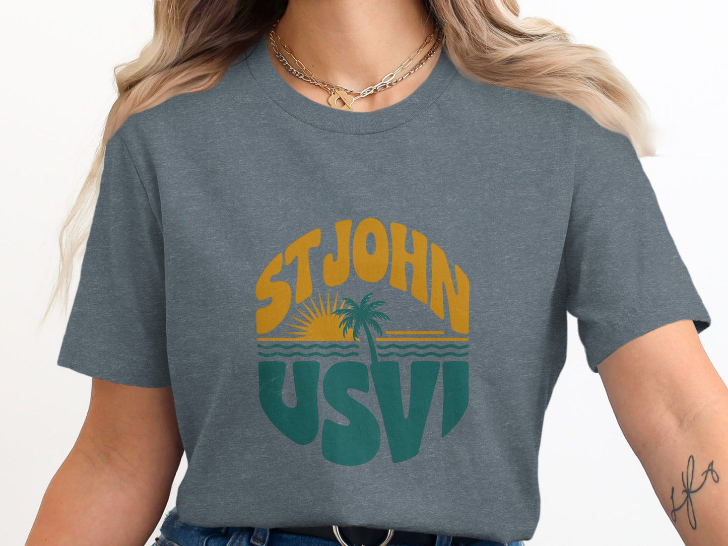 St John USVI Graphic Print Women's T-Shirt product type