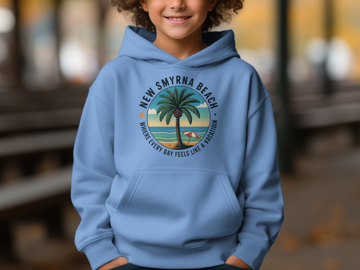 New Smyrna Beach Vacation Vibes Hoodie product