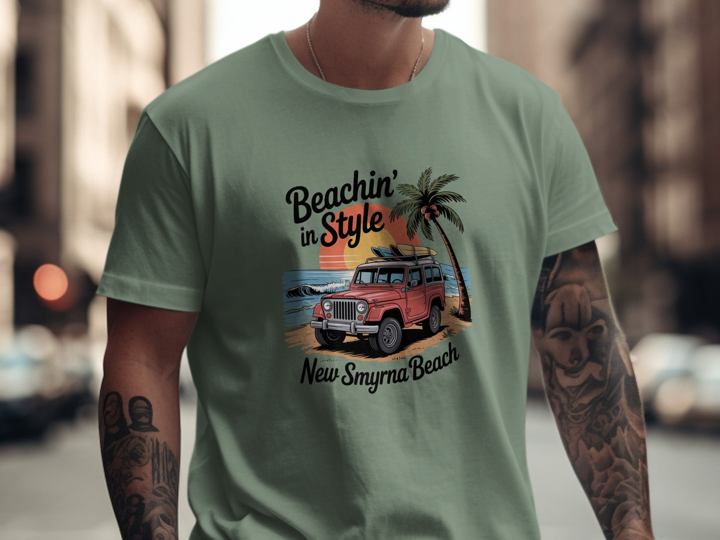 Beachin' In Style New Smyrna Beach T-shirt product