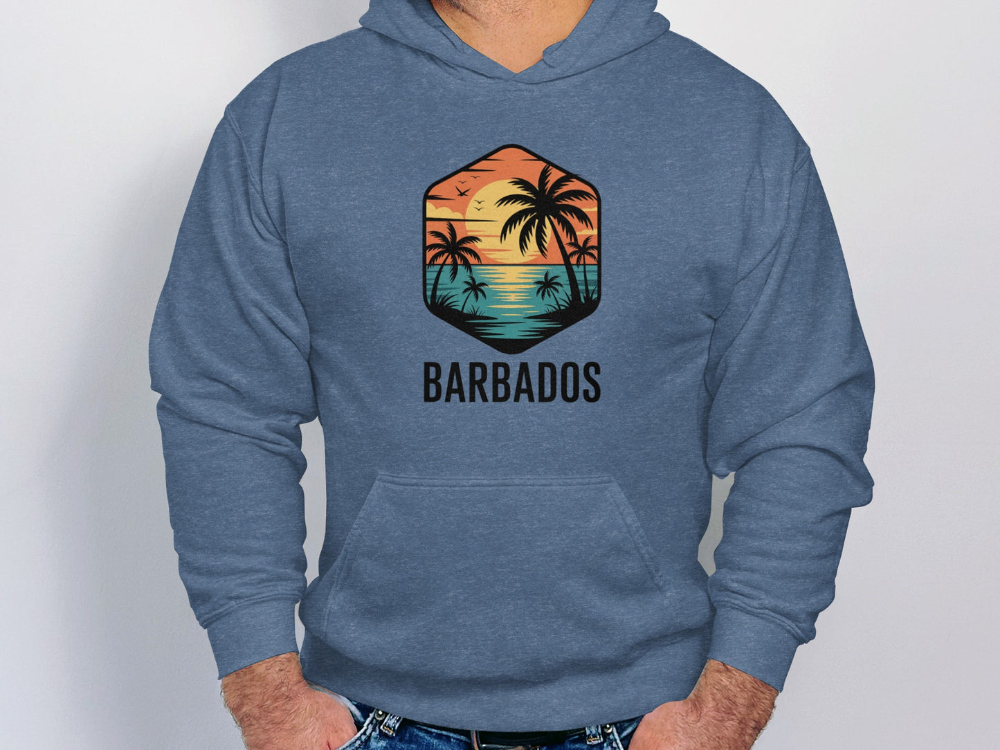 Barbados Sunset Graphic Hoodie product