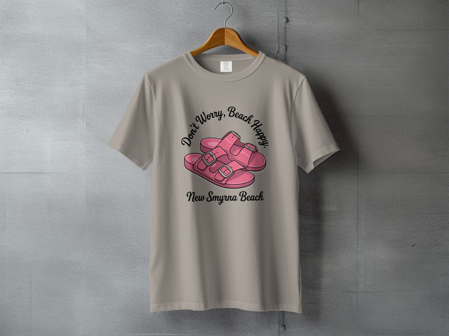 Don't Worry Beach Happy New Smyrna Beach Shirt product