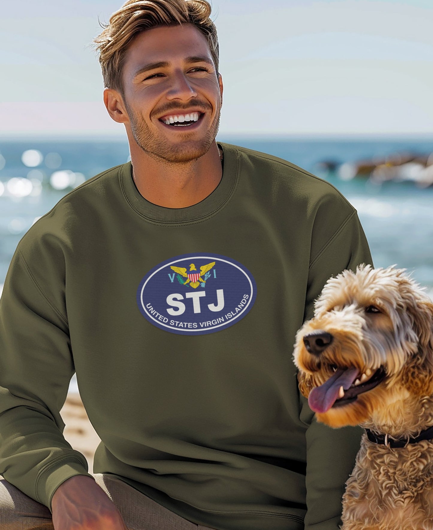 St. John, St. John Carnival, mens sweatshirts