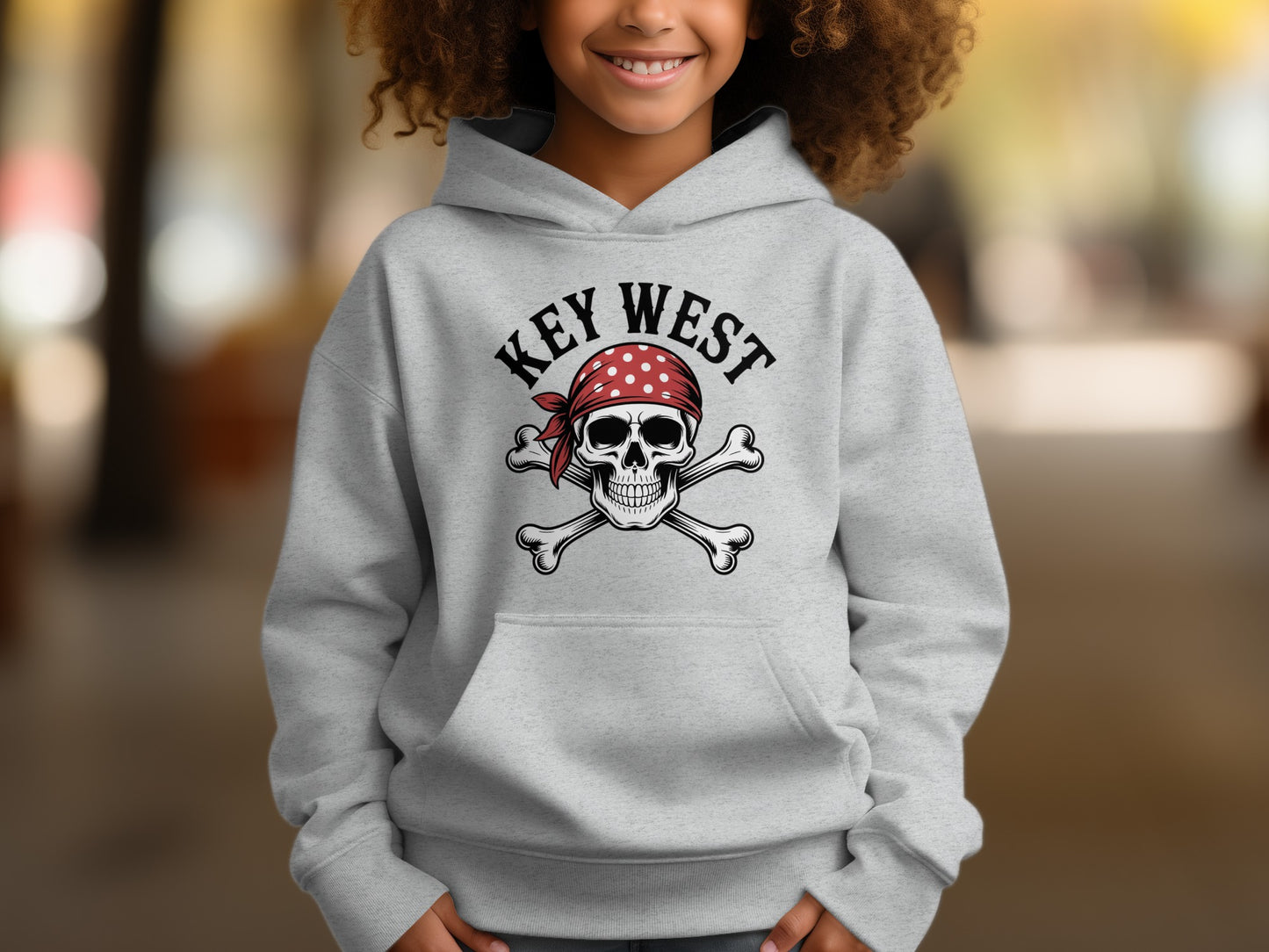 Key West Skull and Crossbones Hoodie product type