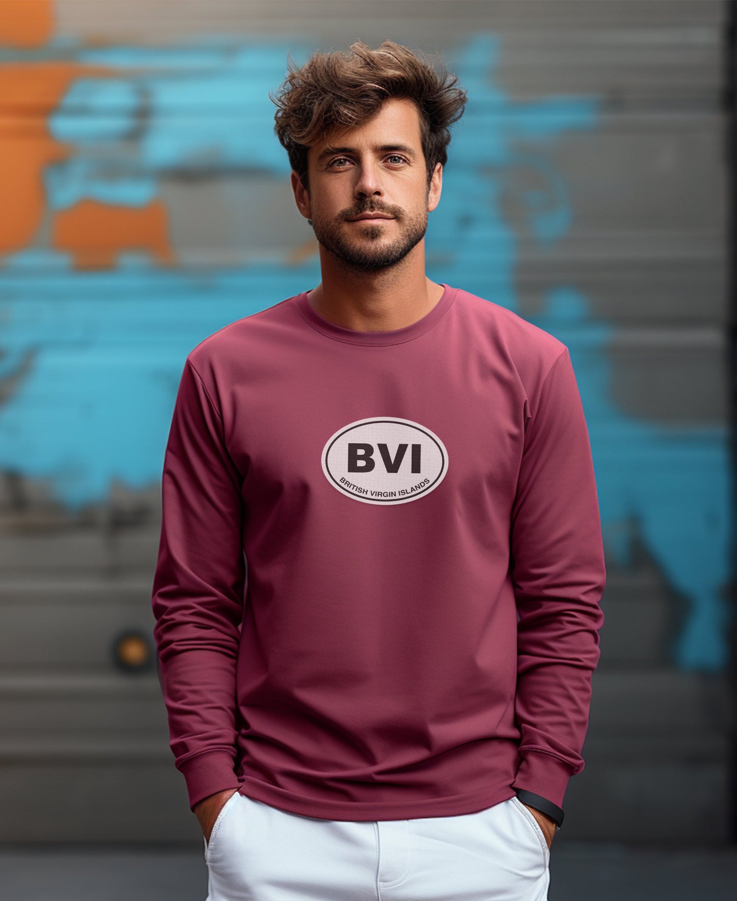 BVI Sailing Regattas and Island Hopping Mens Long Sleeve T Shirt