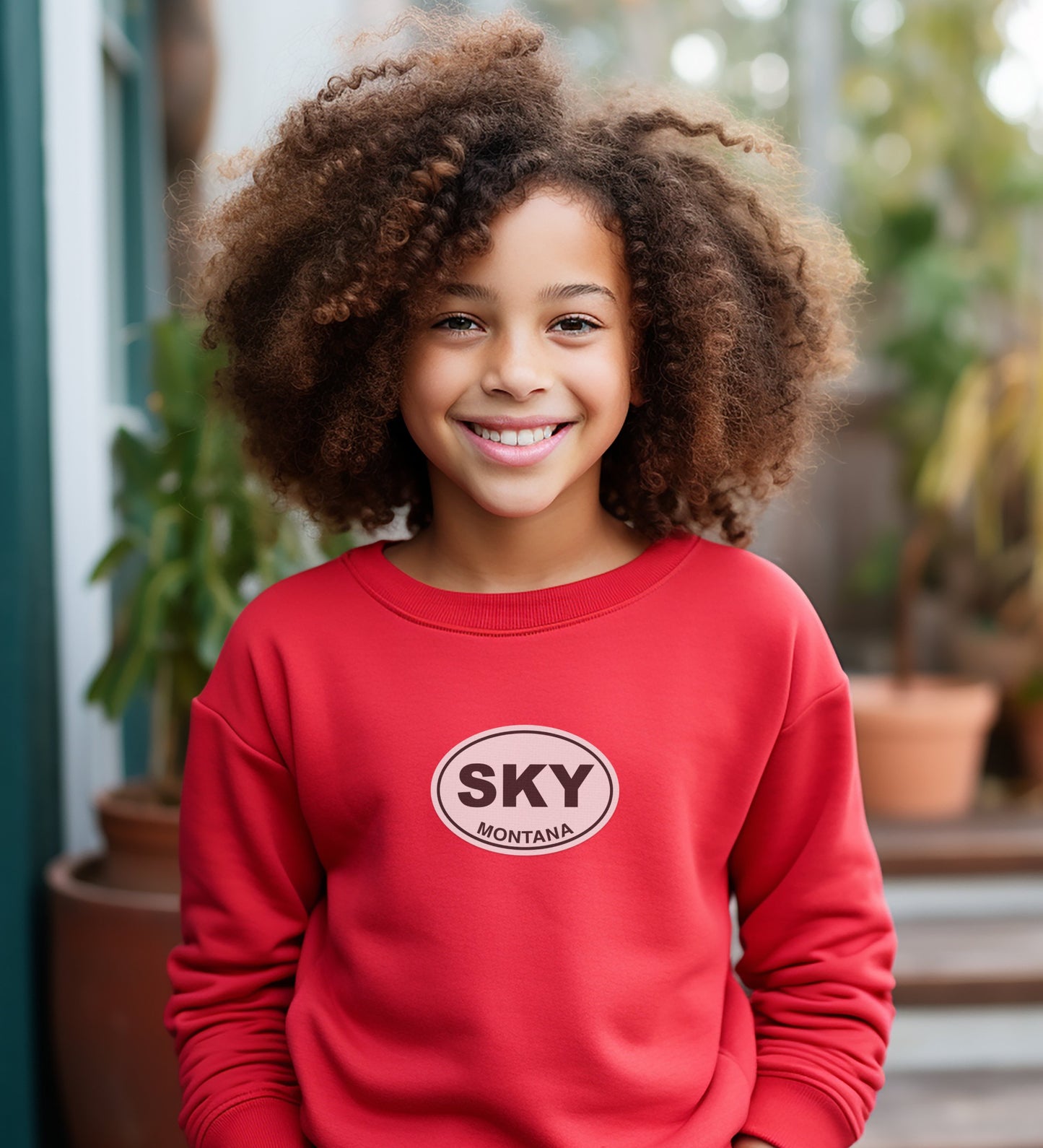 SKY Montana Red Sweatshirt product type