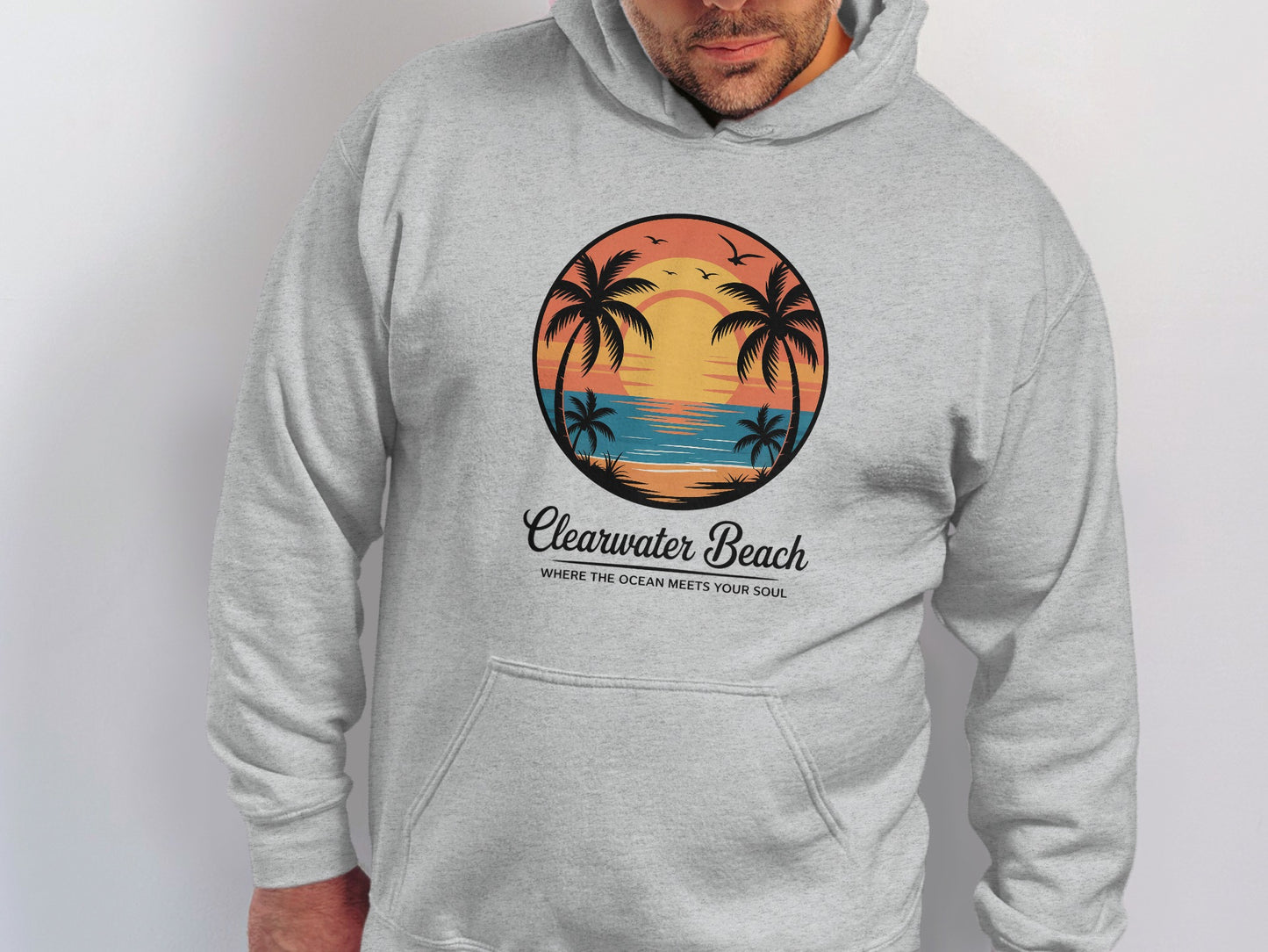 Clearwater Beach Graphic Hoodie product