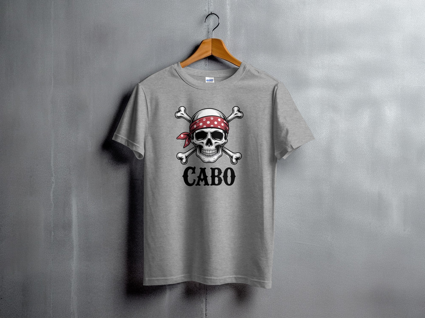 Skull and Crossbones Cabo Graphic T-Shirt product
