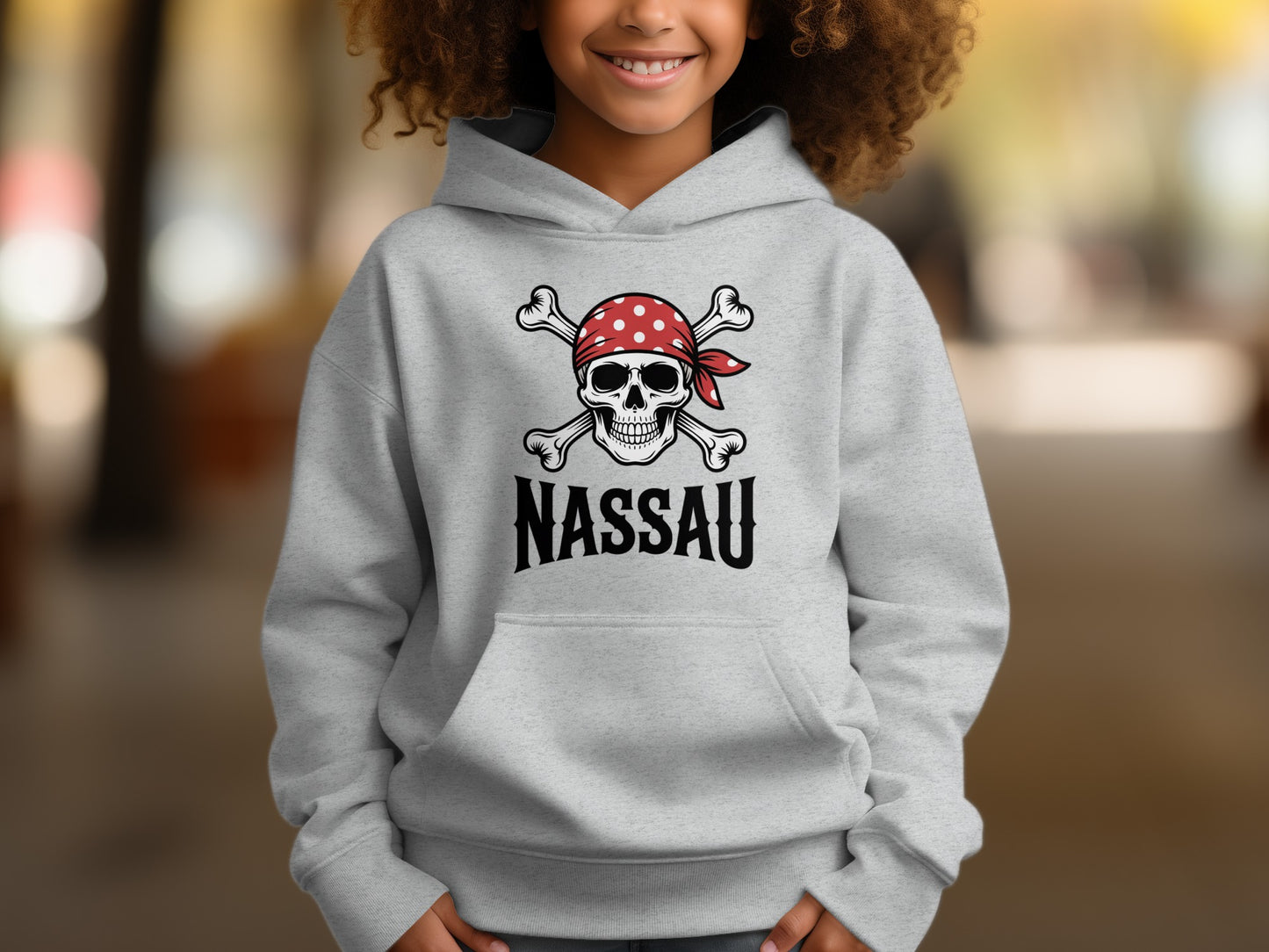 Nassau Skull and Crossbones Pirate Hoodie product