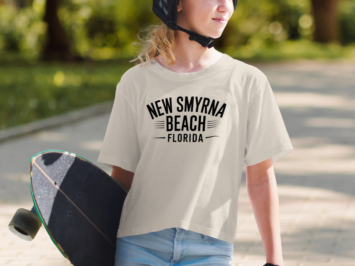 New Smyrna Beach Florida Skateboarder T-shirt product type