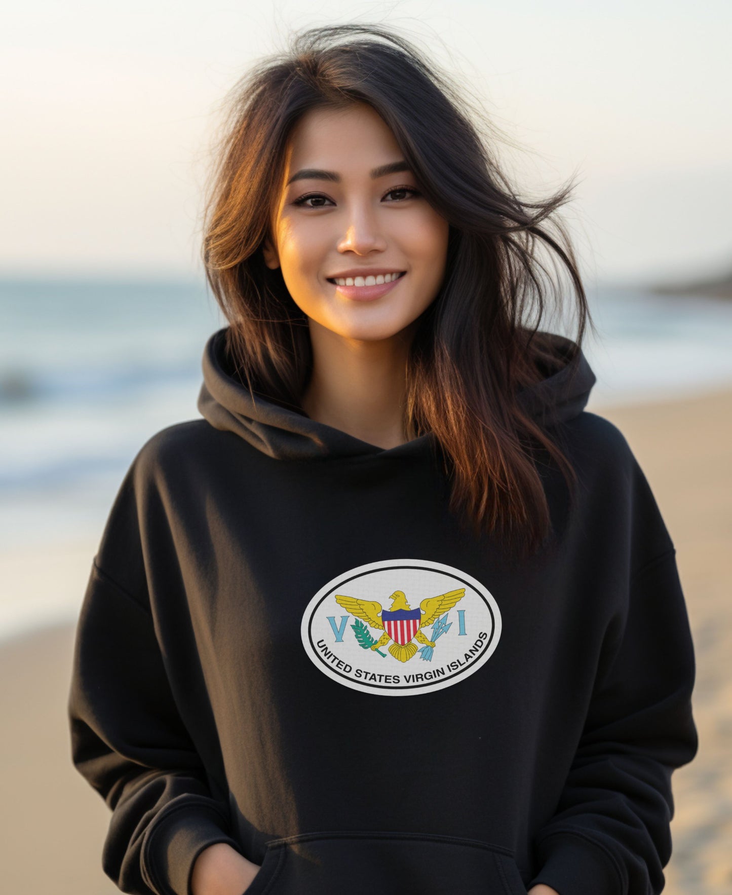 United States Virgin Islands logo hoodie product