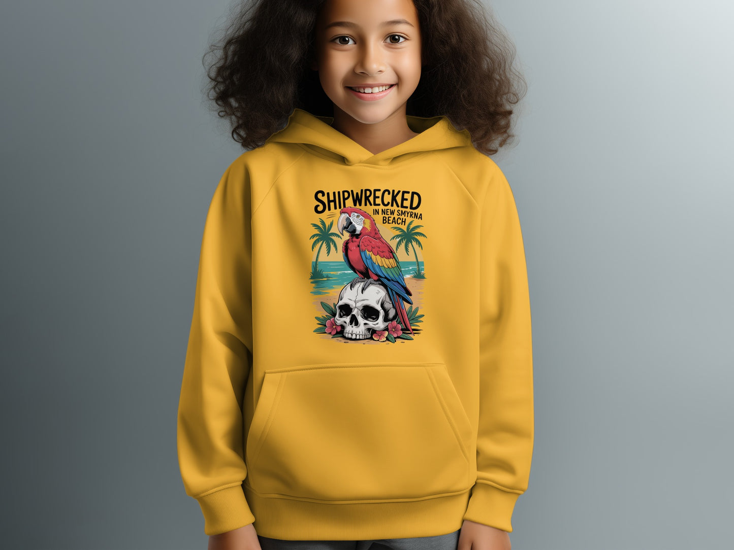 Shipwrecked Makeshift Beach Youth Hoodie product