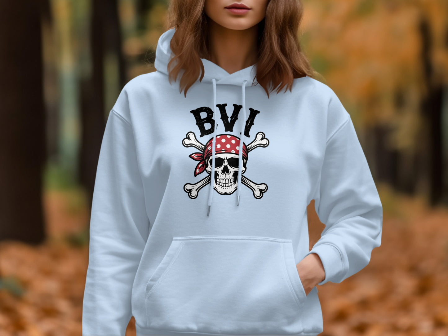 BVI Skull and Crossbones Pirate Hoodie product