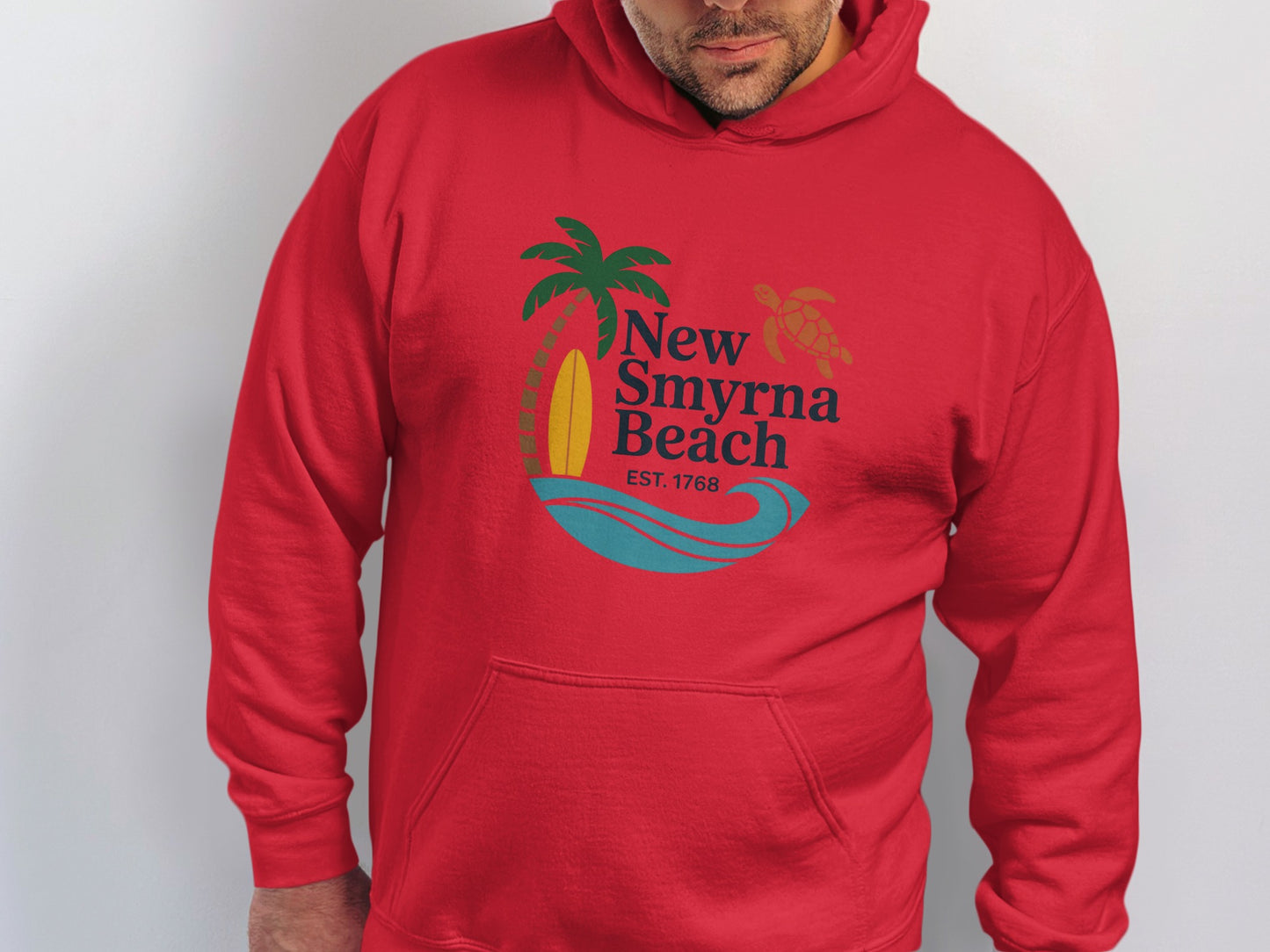 New Smyrna Beach EST. 1768 Graphic Hoodie product